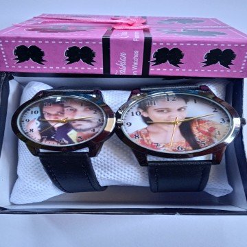 Custom hot sale couple watches